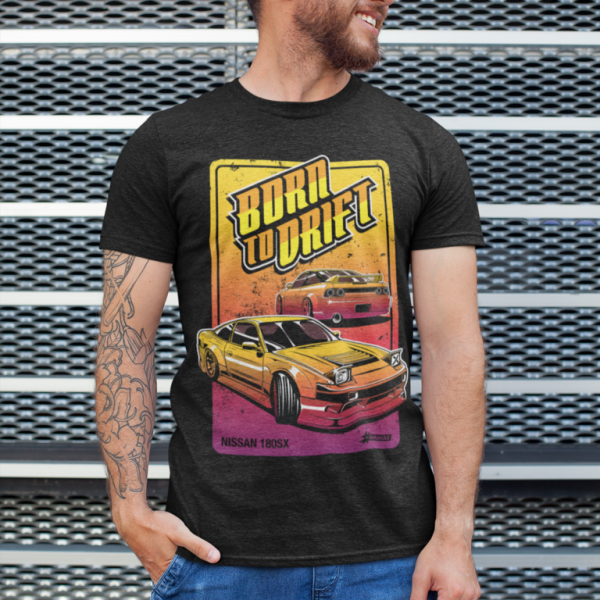 Marškinėliai "Born to drift"